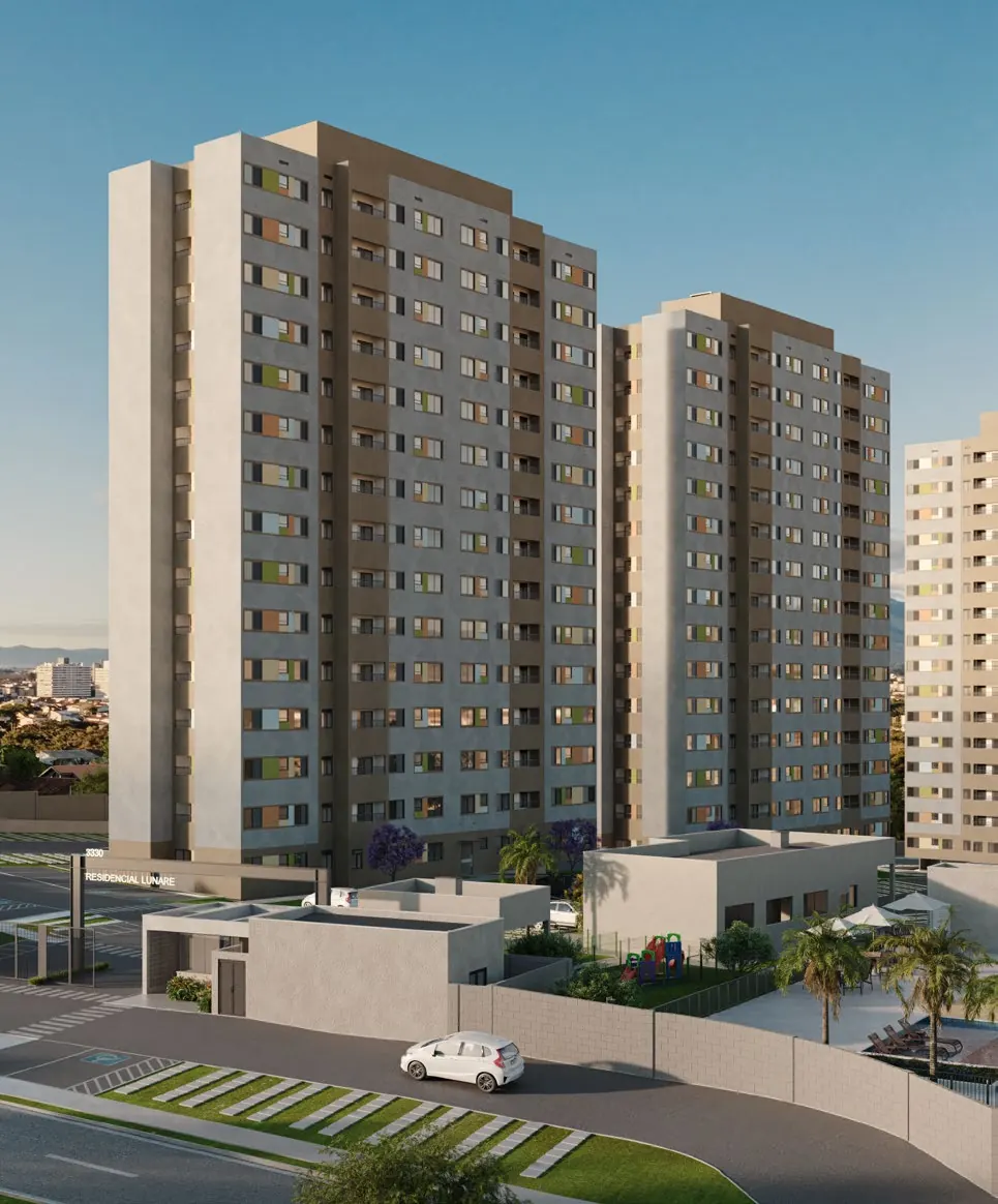 Fachada do Residencial Lunare